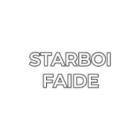 a black background with the words starboi fade on it